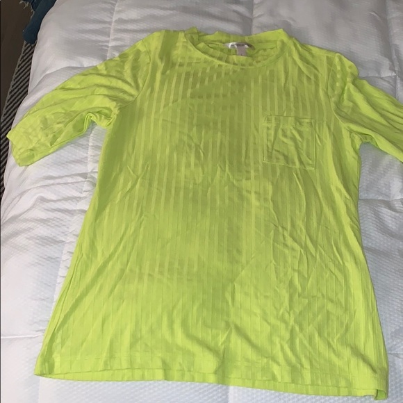 Neon green tee - Picture 1 of 3
